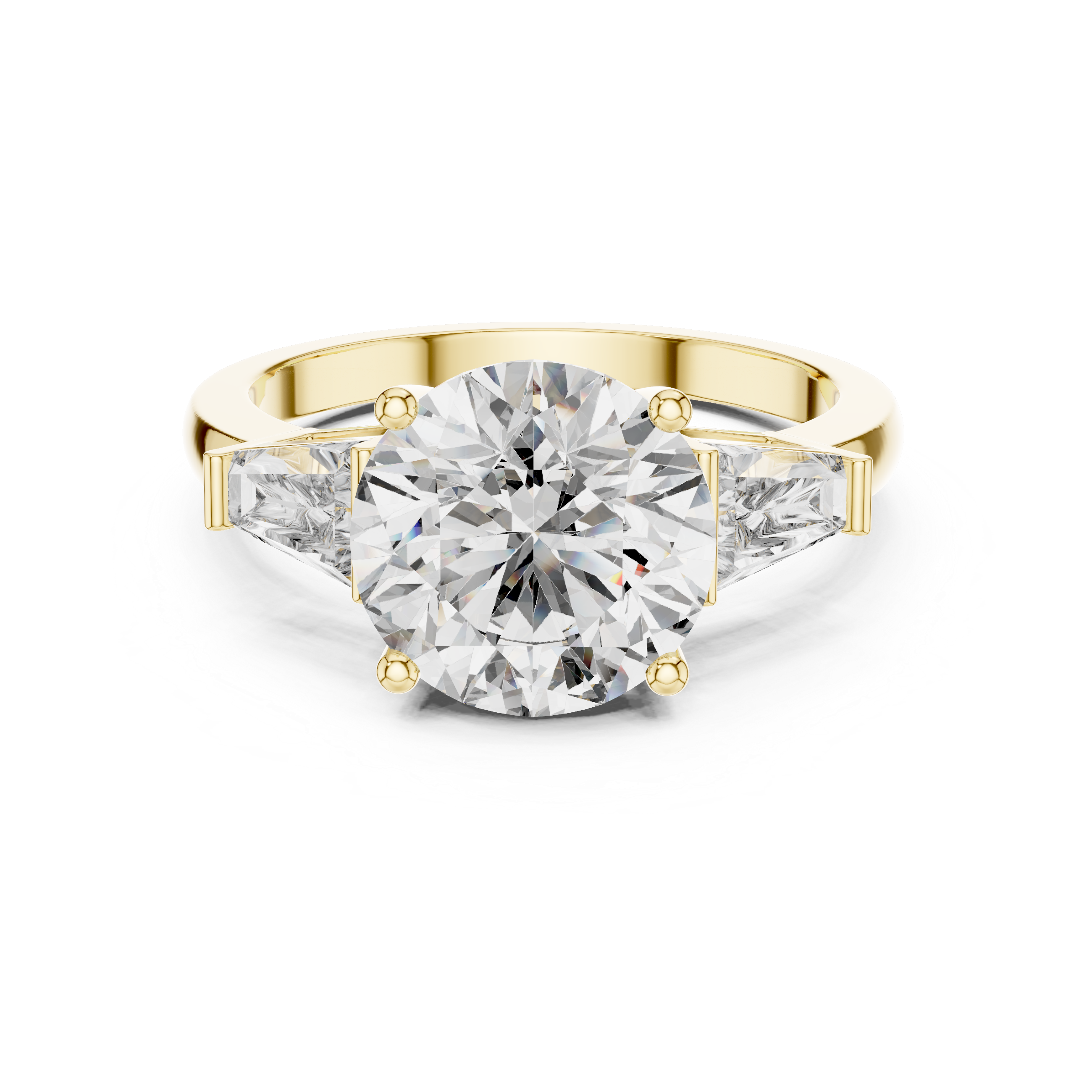 Sparkling Halo Micro Pave Lab Grown Diamond Ring