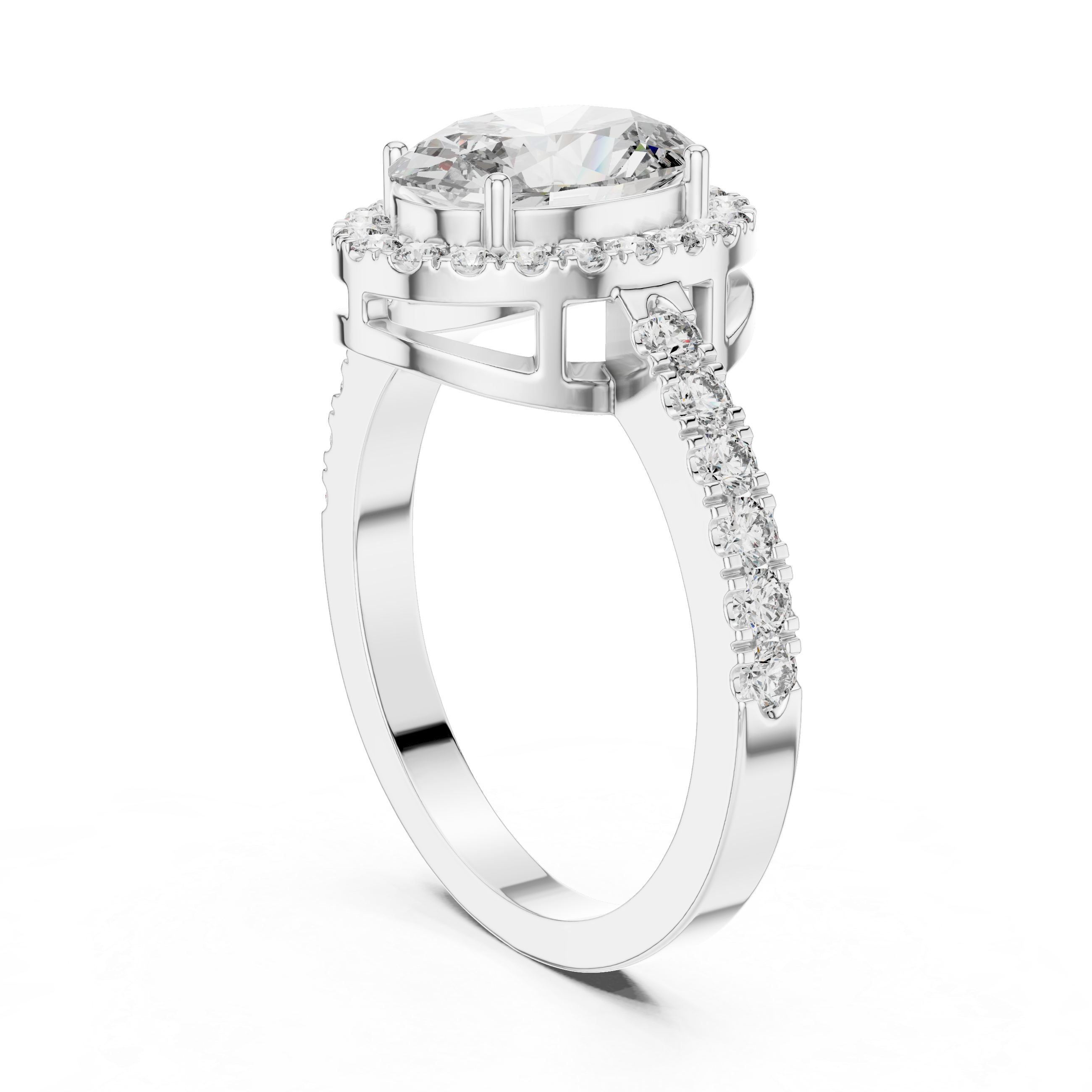 Signature Pure Brilliance Style Lab Grown Diamond Ring
