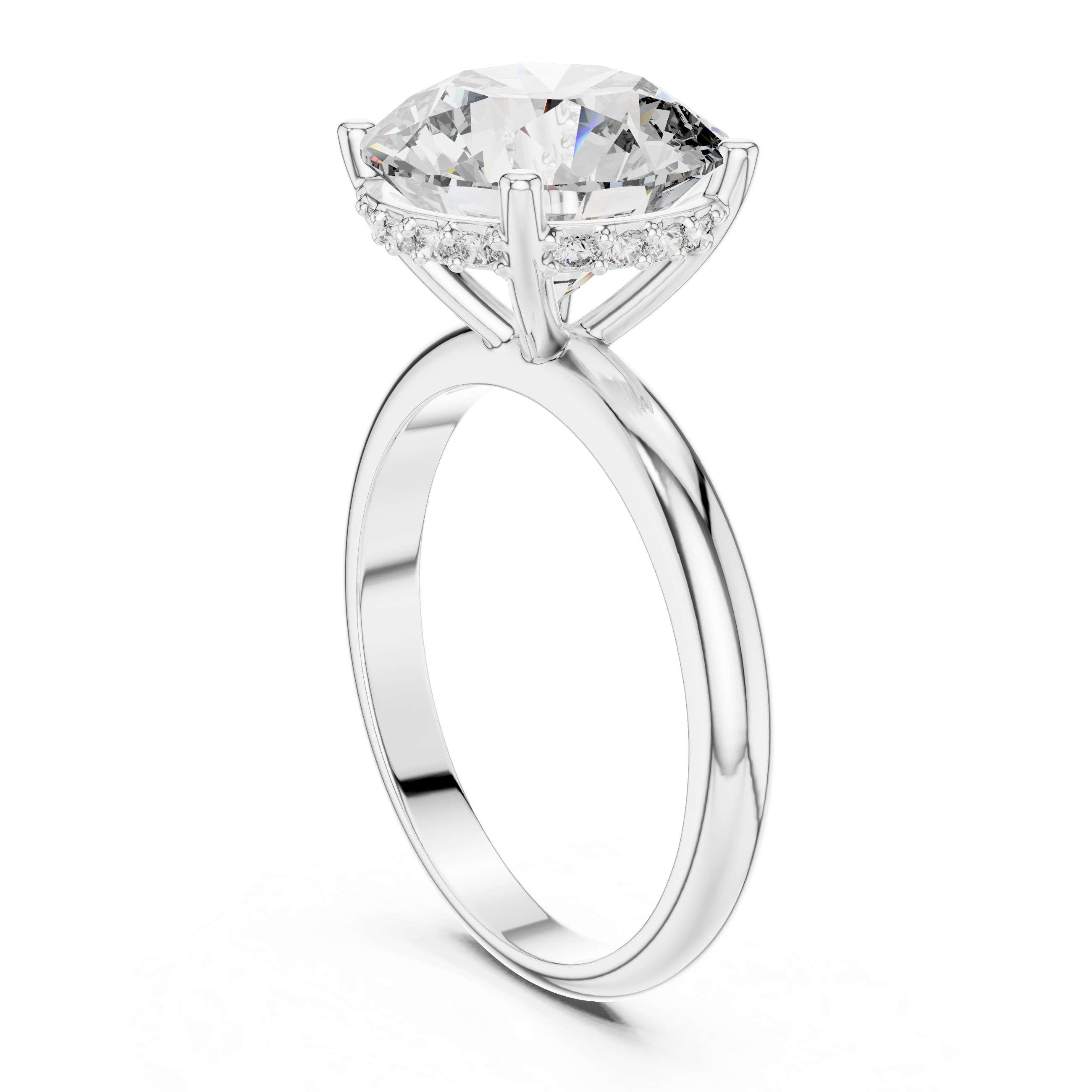 Distinctive Exquisite Marquise Lab Grown Diamond Ring