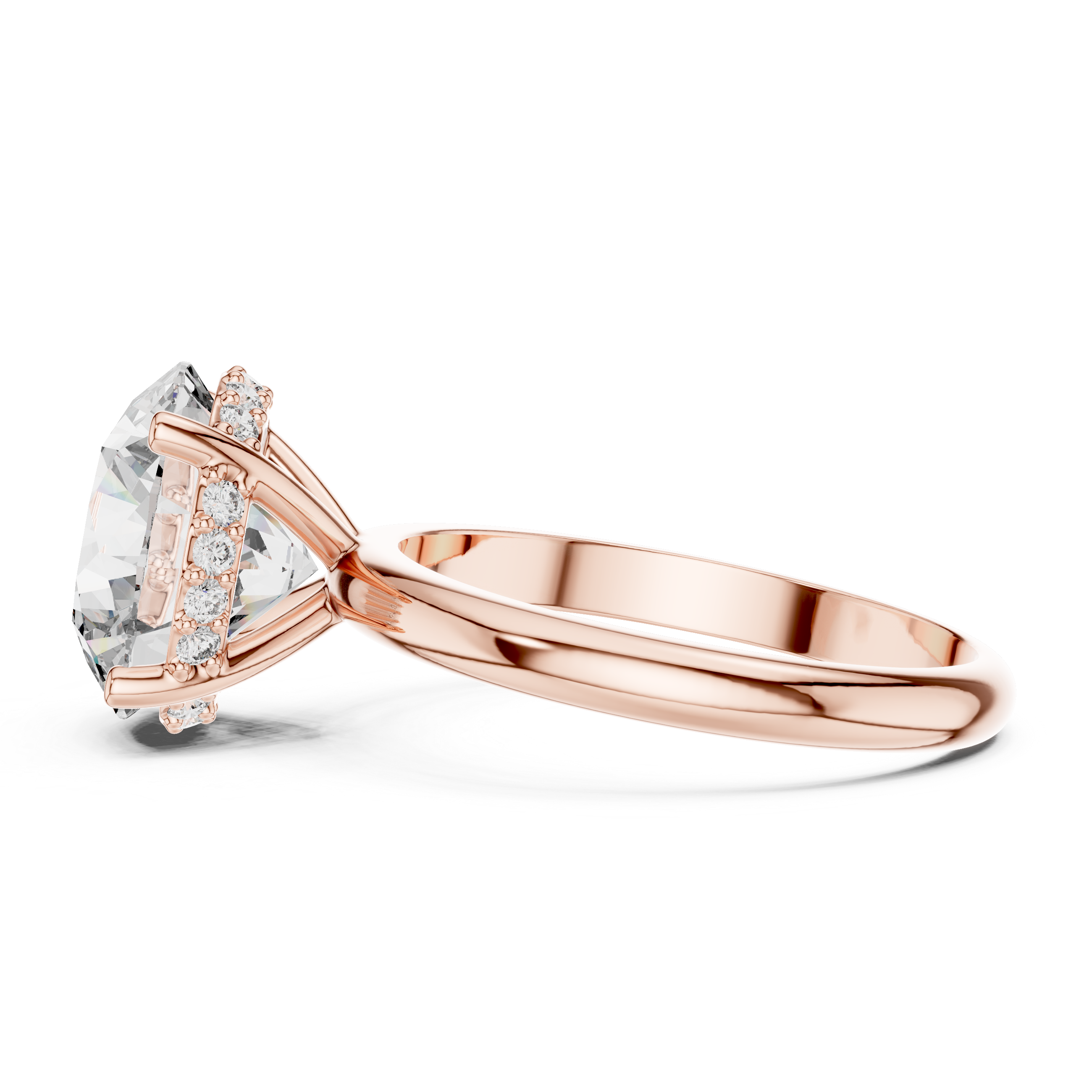 Distinctive Exquisite Marquise Lab Grown Diamond Ring