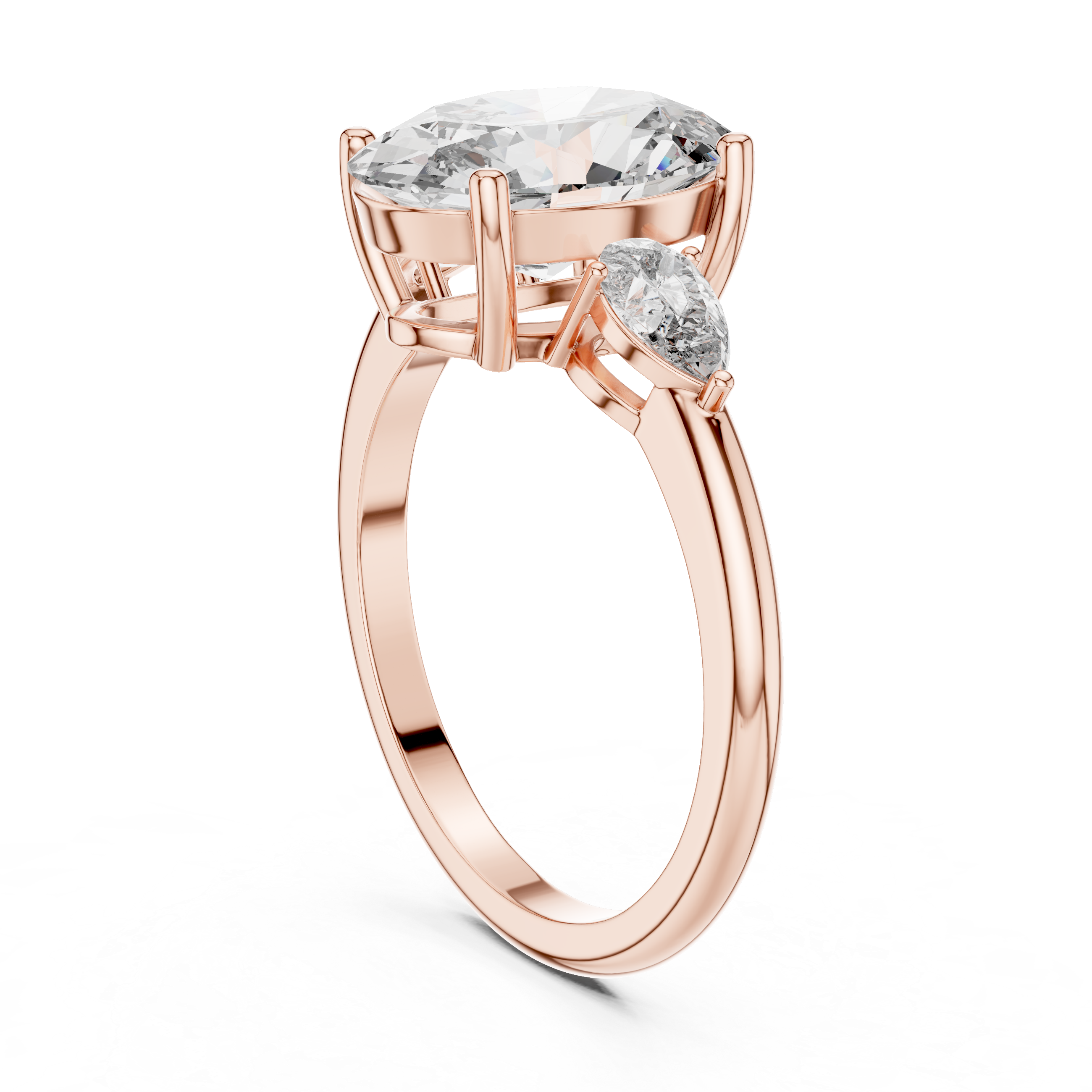 Imperial Princess Cut Style Lab Grown Diamond Ring