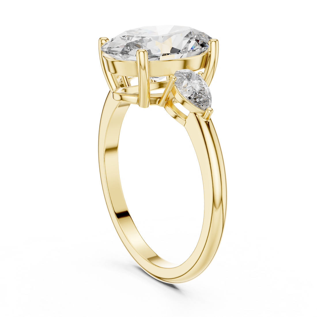 Imperial Princess Cut Style Lab Grown Diamond Ring