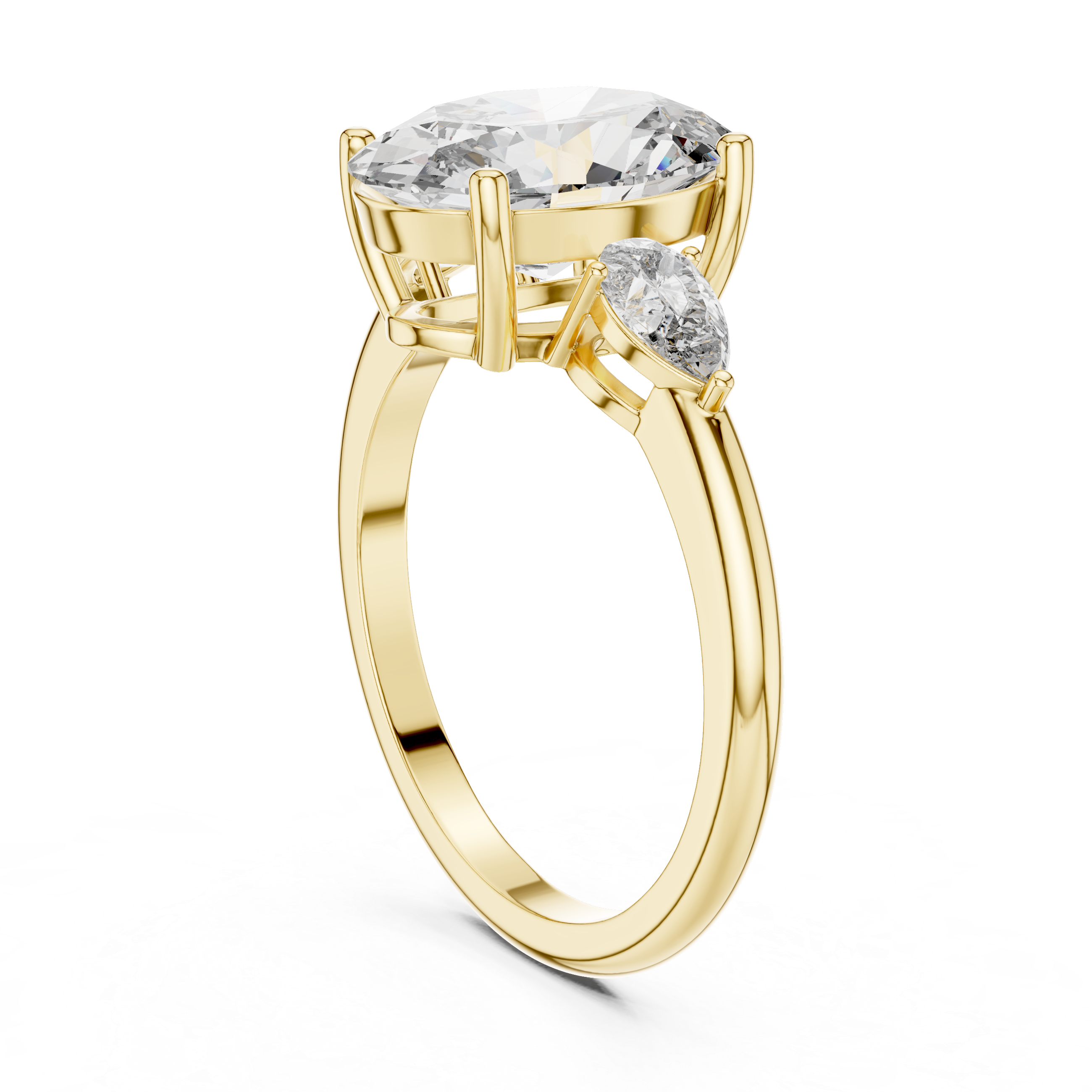 Imperial Princess Cut Style Lab Grown Diamond Ring