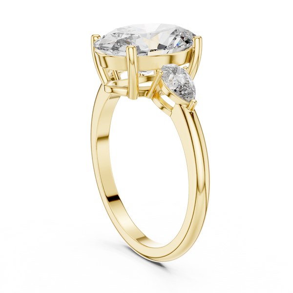 Imperial Princess Cut Style Lab Grown Diamond Ring