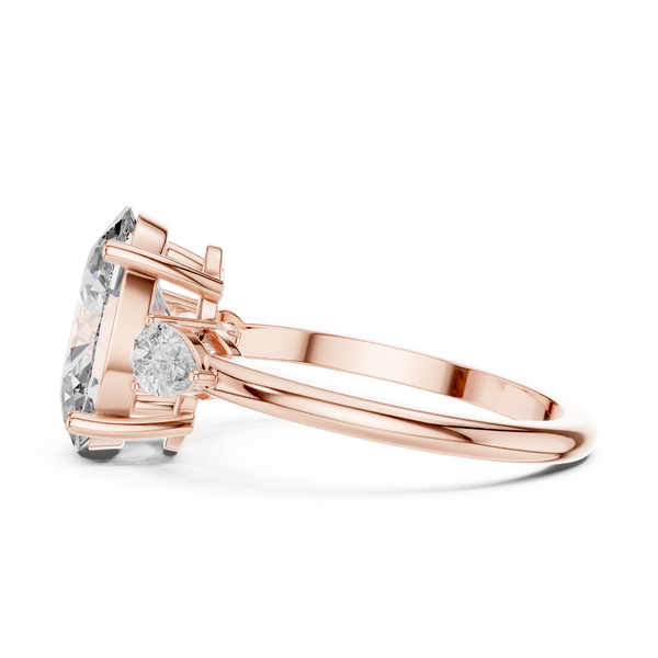Imperial Princess Cut Style Lab Grown Diamond Ring