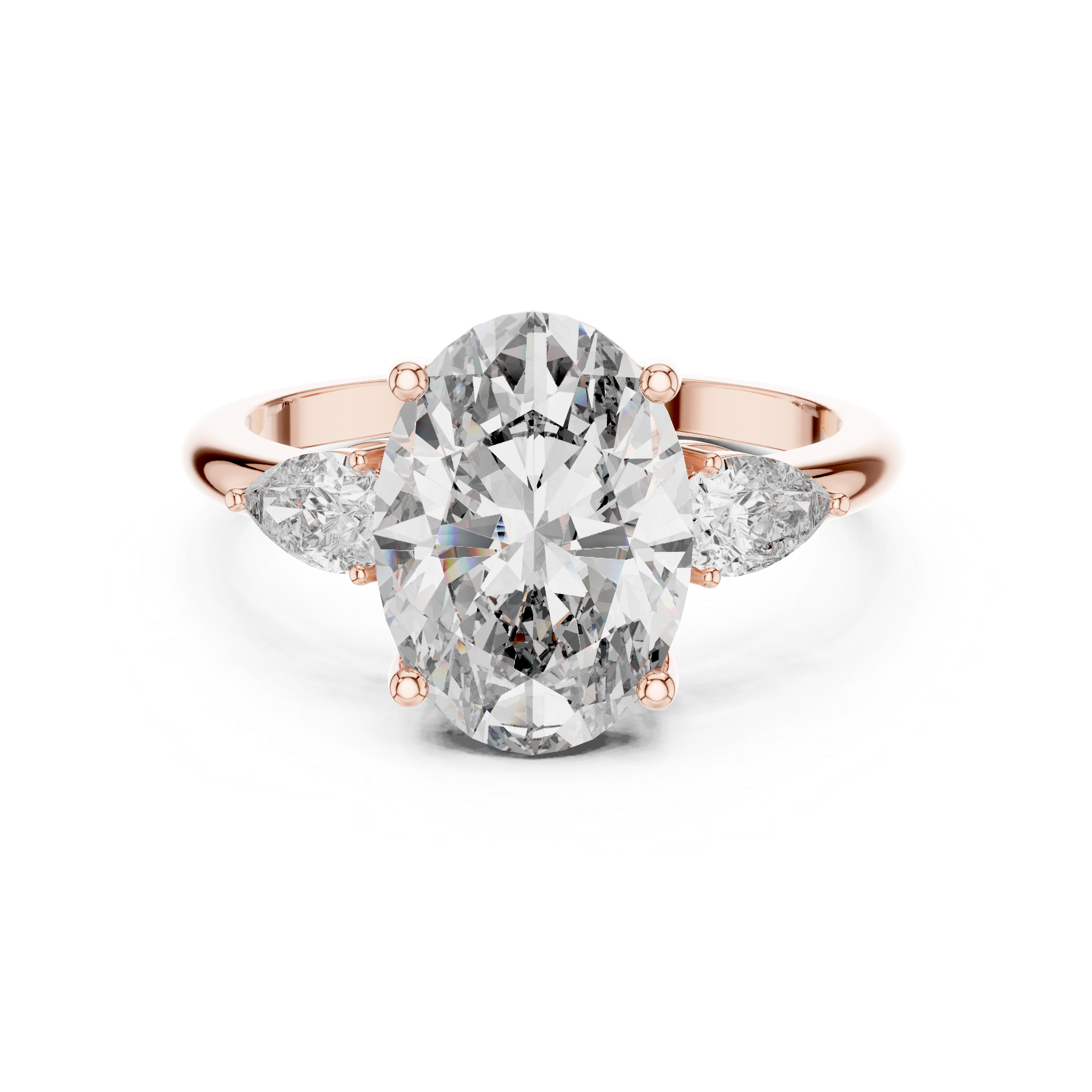 Imperial Princess Cut Style Lab Grown Diamond Ring