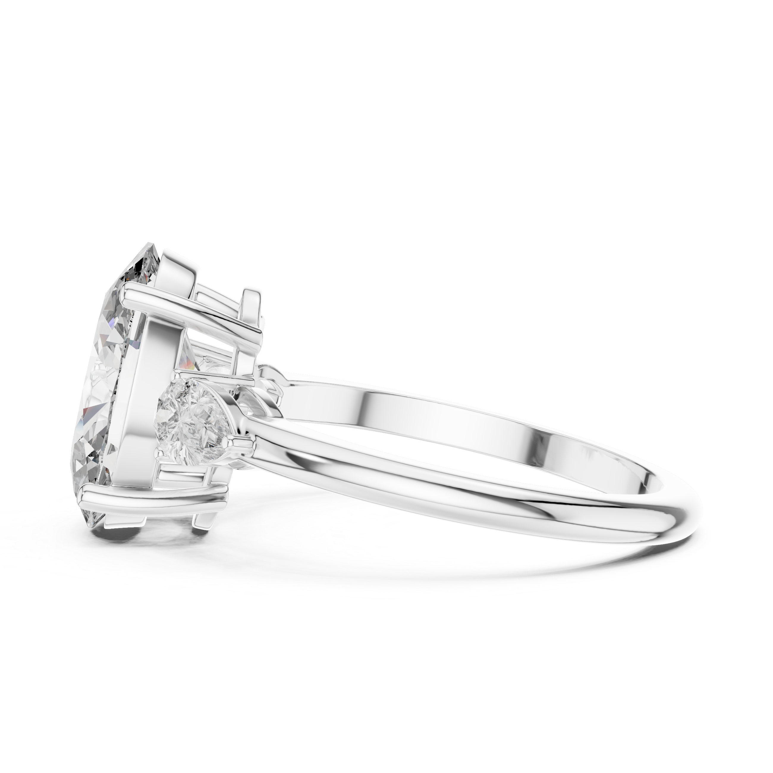 Imperial Princess Cut Style Lab Grown Diamond Ring