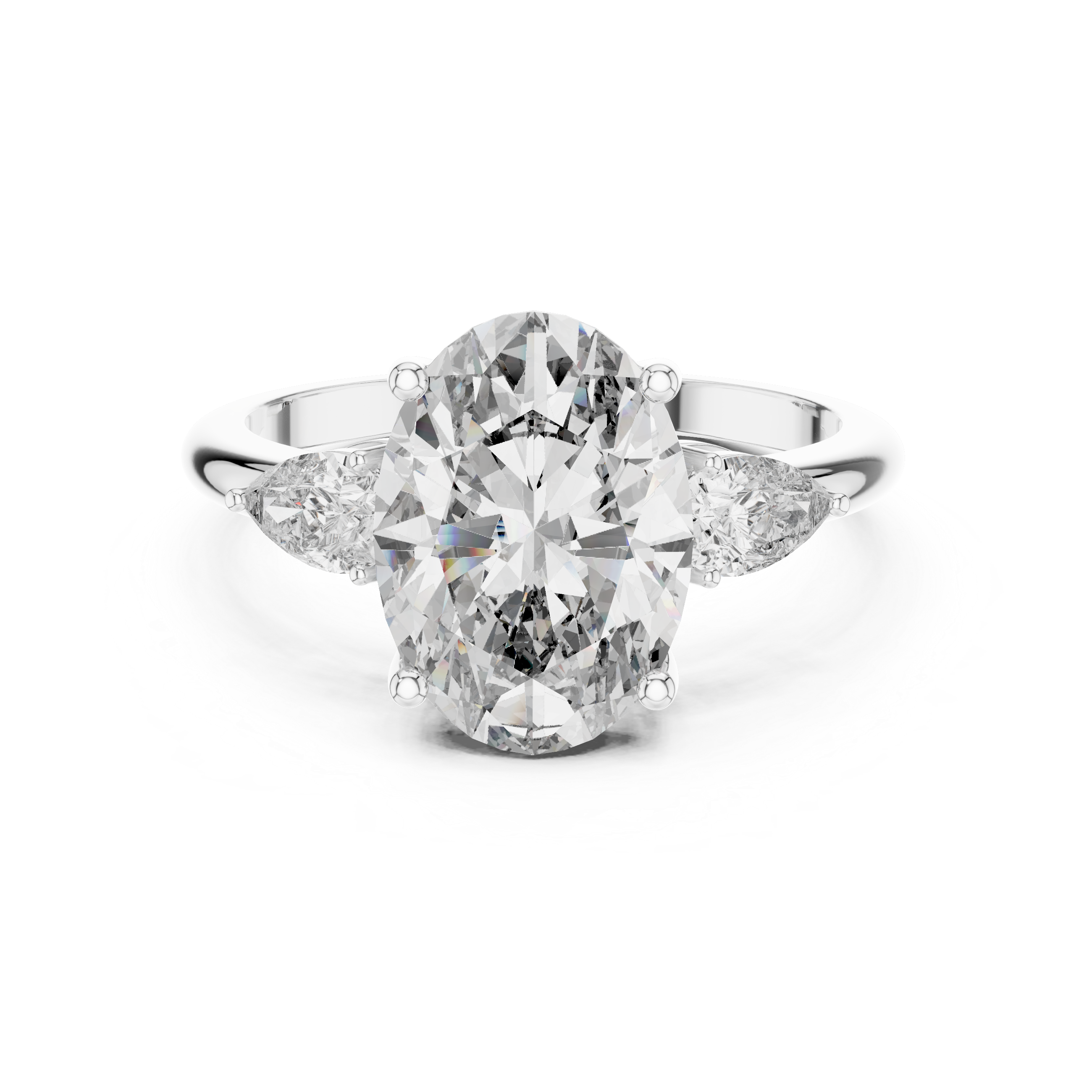 Imperial Princess Cut Style Lab Grown Diamond Ring