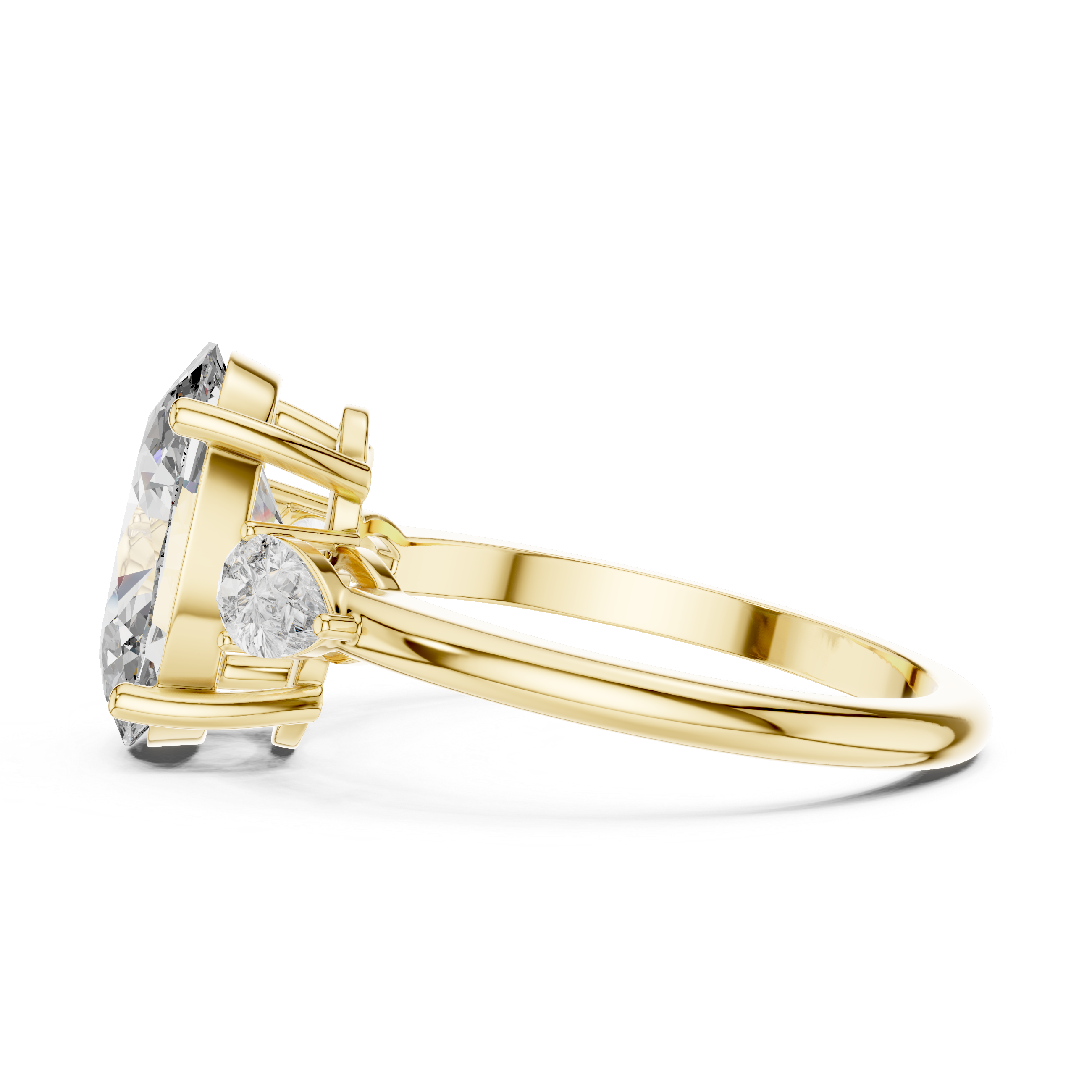 Imperial Princess Cut Style Lab Grown Diamond Ring