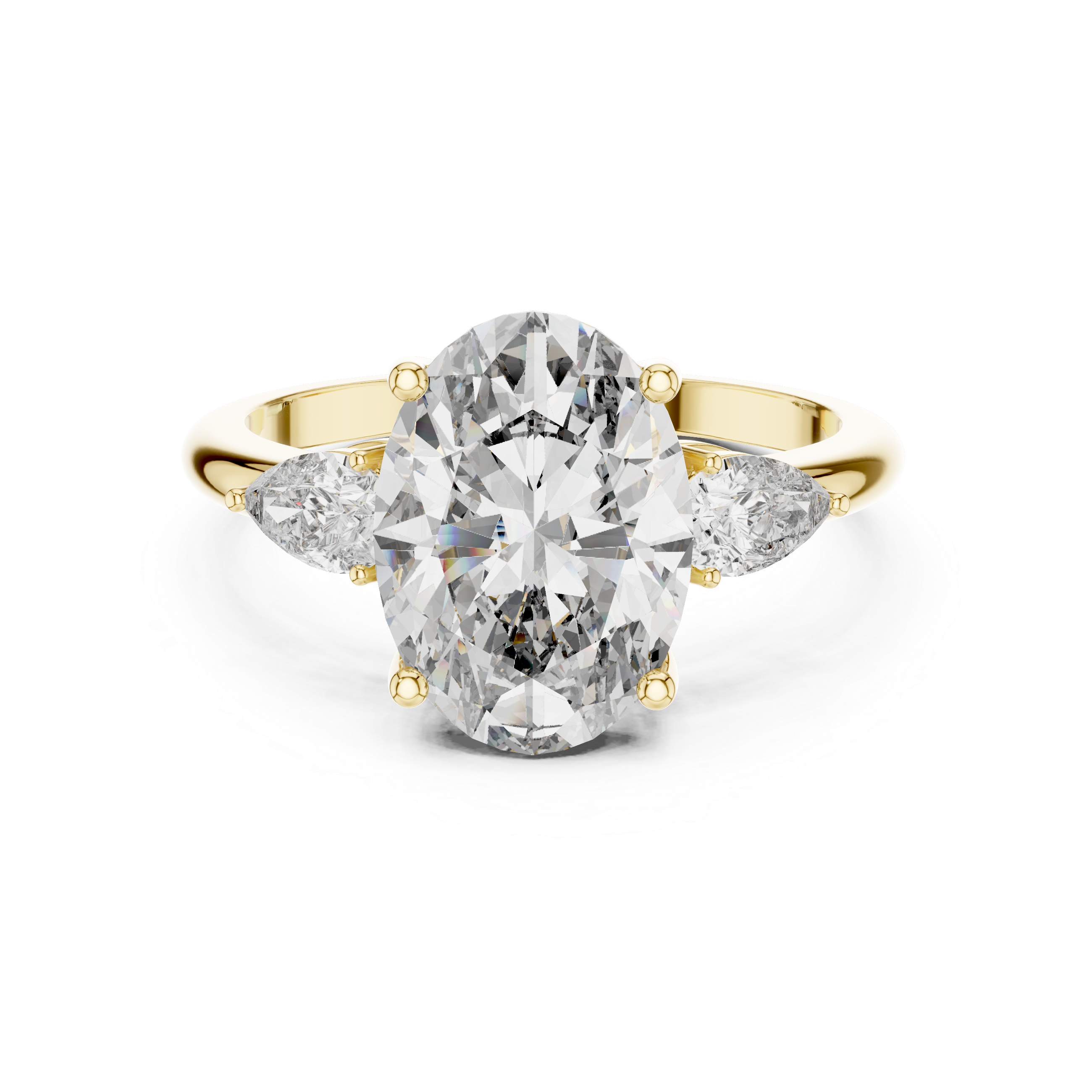 Imperial Princess Cut Style Lab Grown Diamond Ring