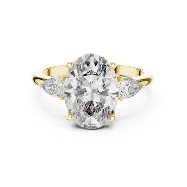 Imperial Princess Cut Style Lab Grown Diamond Ring