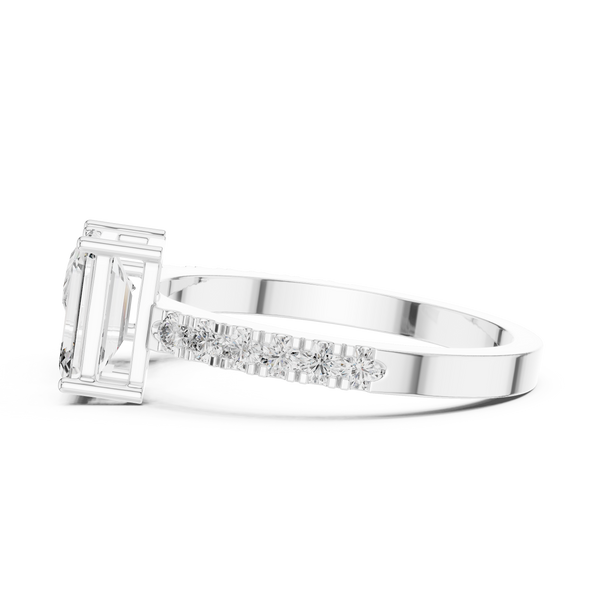 Timeless Classic Wedding Band Lab Grown Diamond Ring