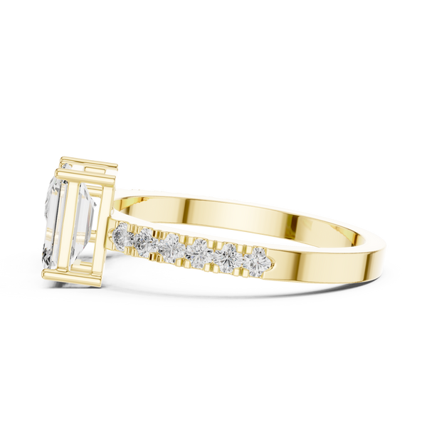 Timeless Classic Wedding Band Lab Grown Diamond Ring