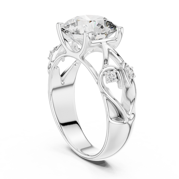 Refined Minimalist Bezel Set Lab Grown Diamond Ring