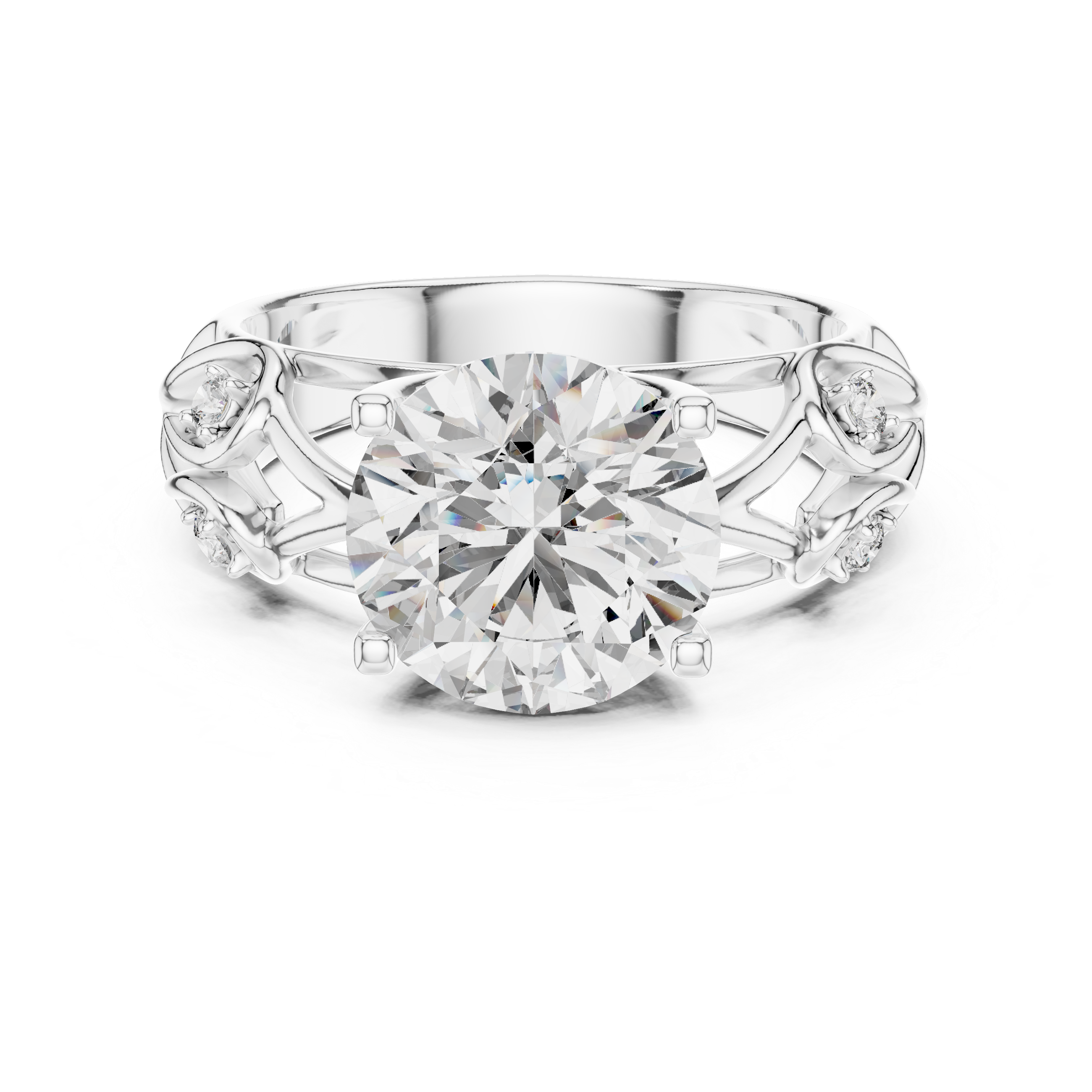 Refined Minimalist Bezel Set Lab Grown Diamond Ring