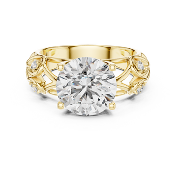 Refined Minimalist Bezel Set Lab Grown Diamond Ring