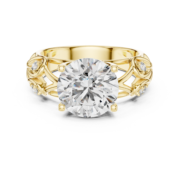 Refined Minimalist Bezel Set Lab Grown Diamond Ring