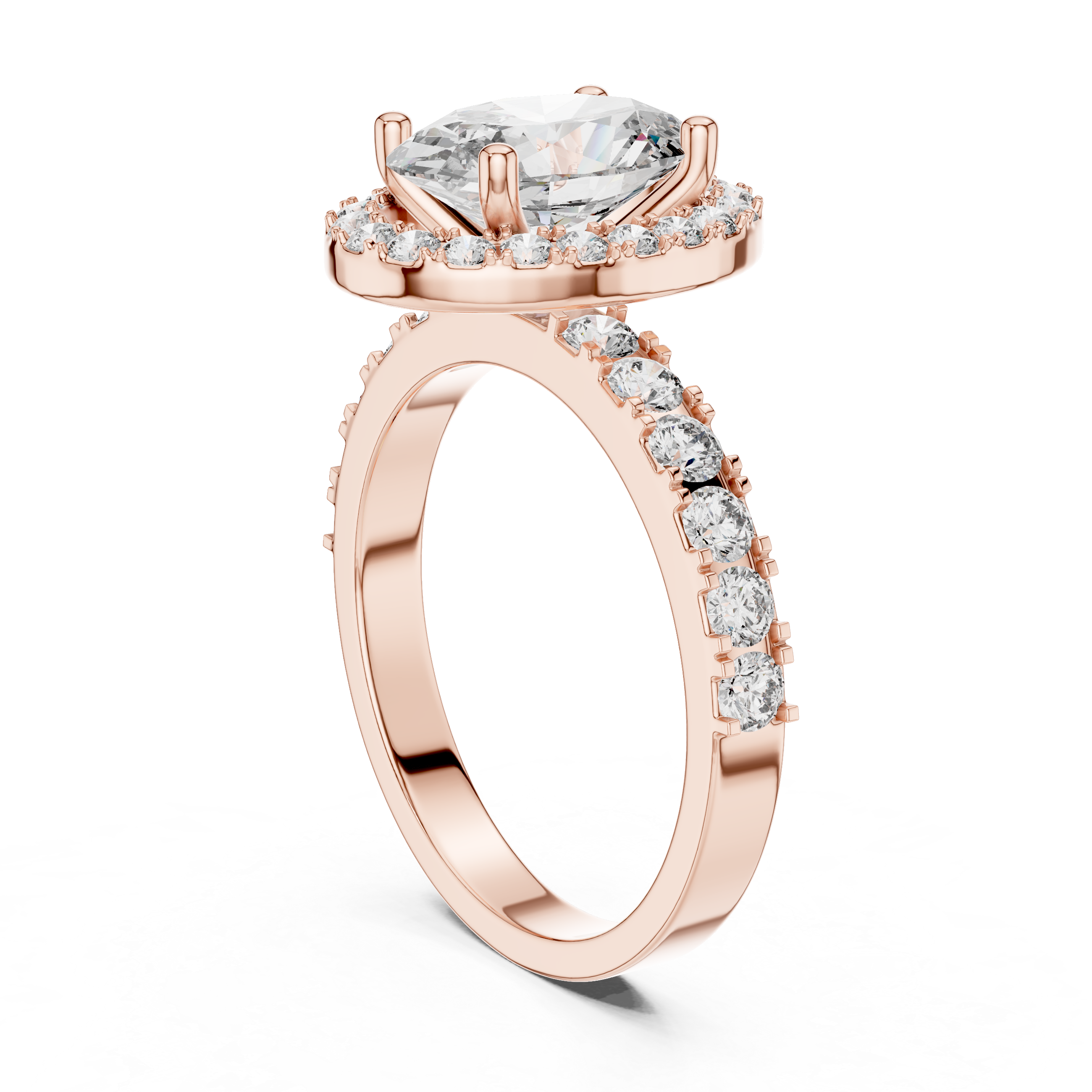 Stunning Infinity Eternity Band Lab Grown Diamond Ring