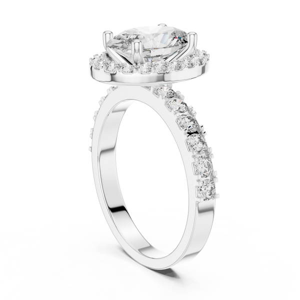 Stunning Infinity Eternity Band Lab Grown Diamond Ring