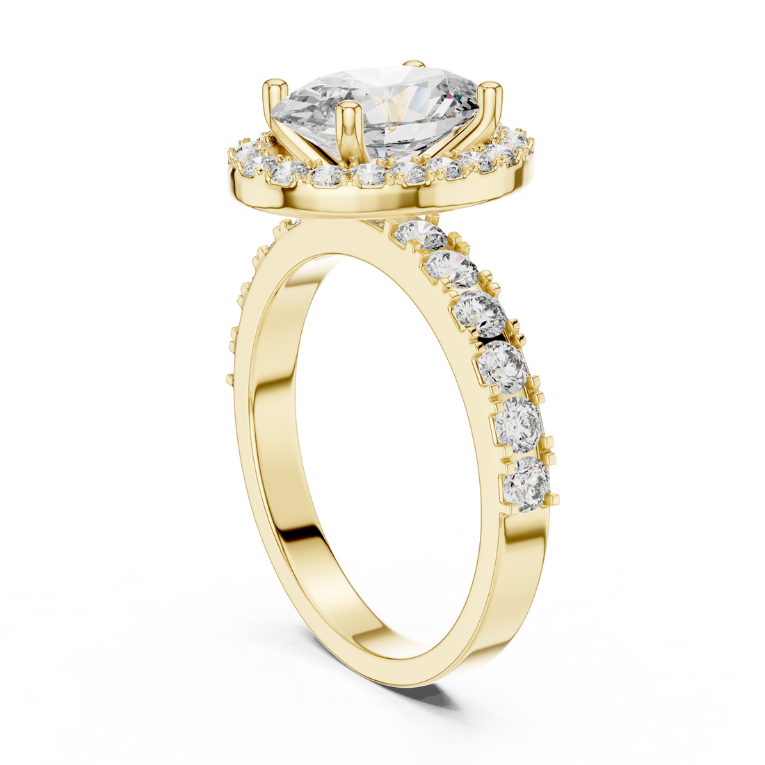 Stunning Infinity Eternity Band Lab Grown Diamond Ring
