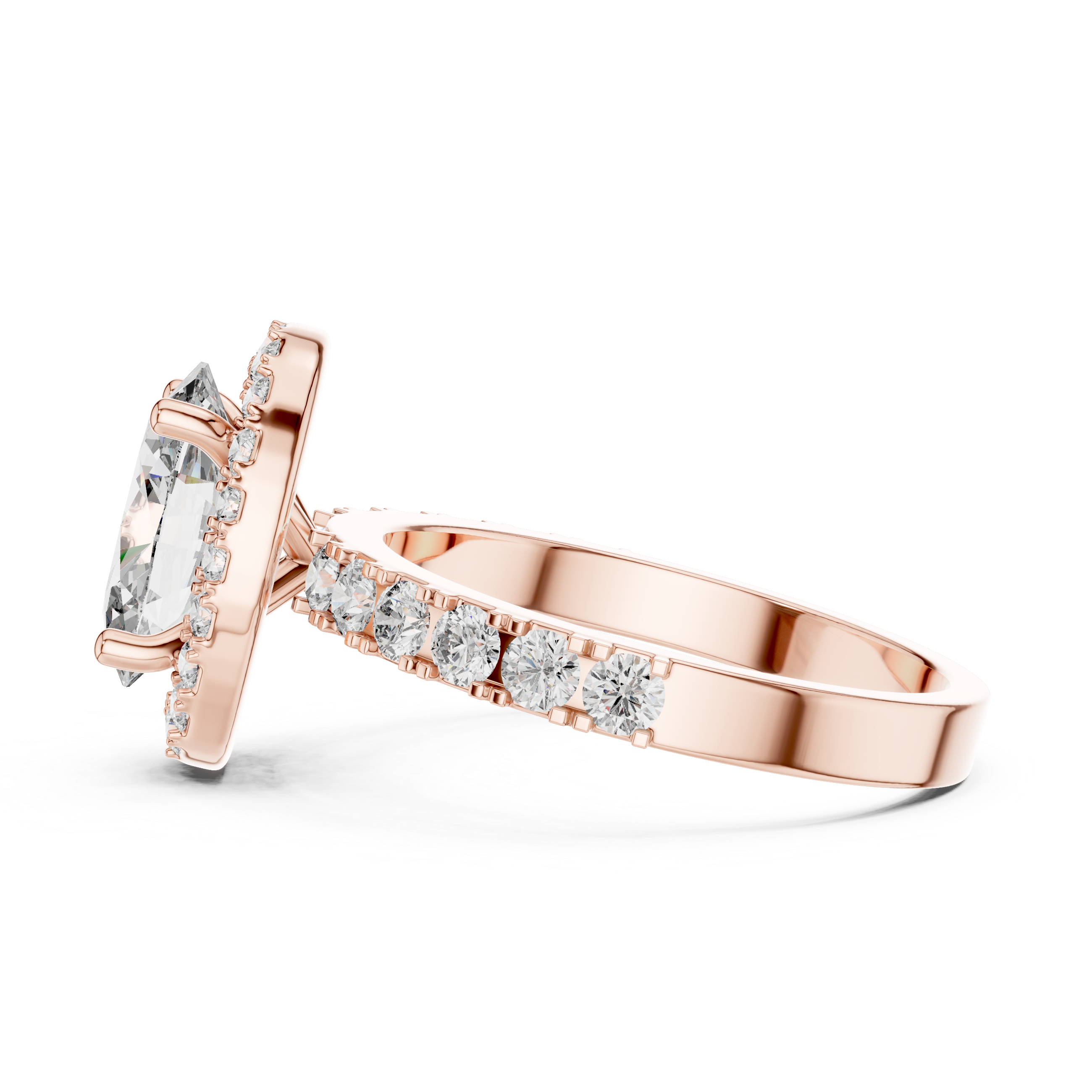 Stunning Infinity Eternity Band Lab Grown Diamond Ring