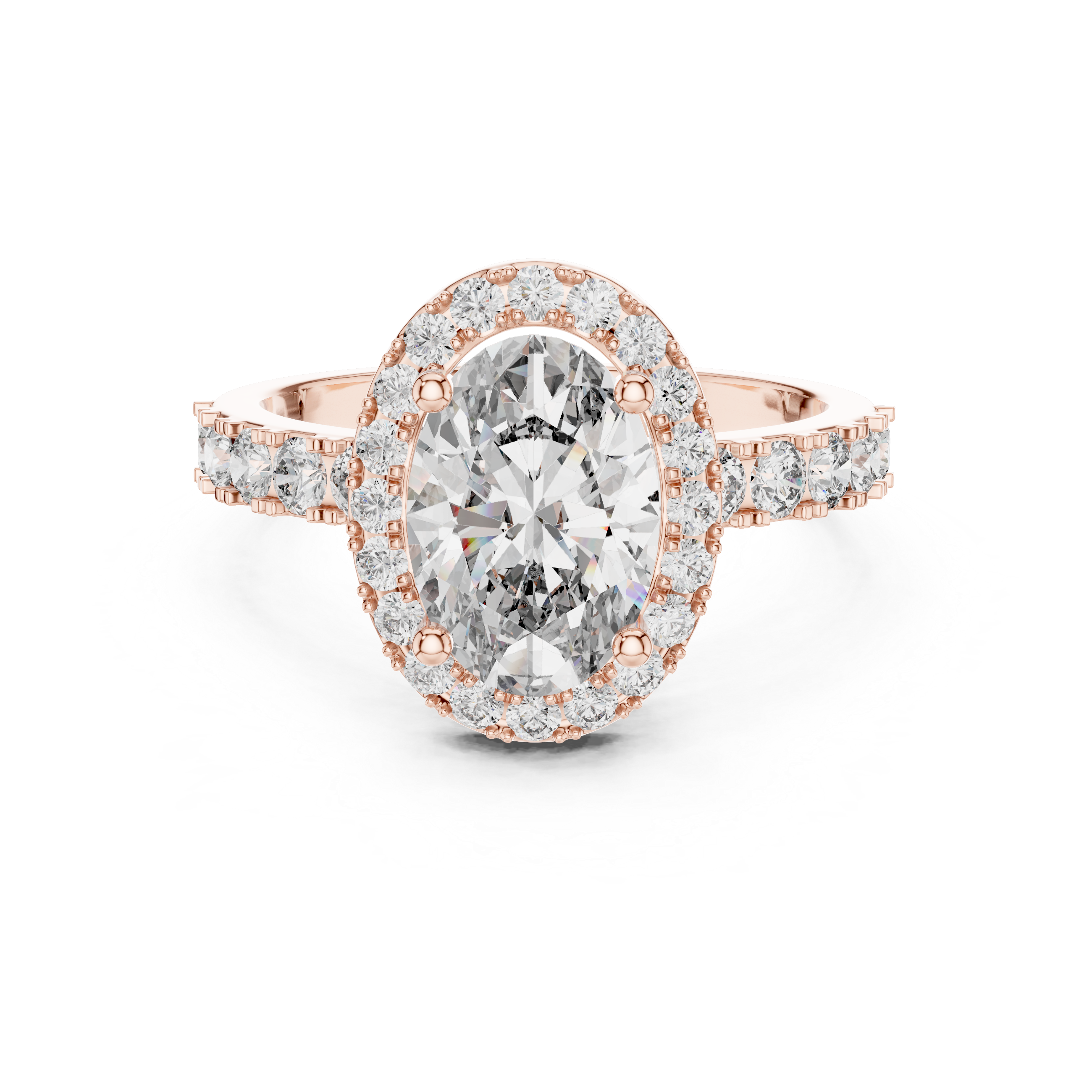 Stunning Infinity Eternity Band Lab Grown Diamond Ring