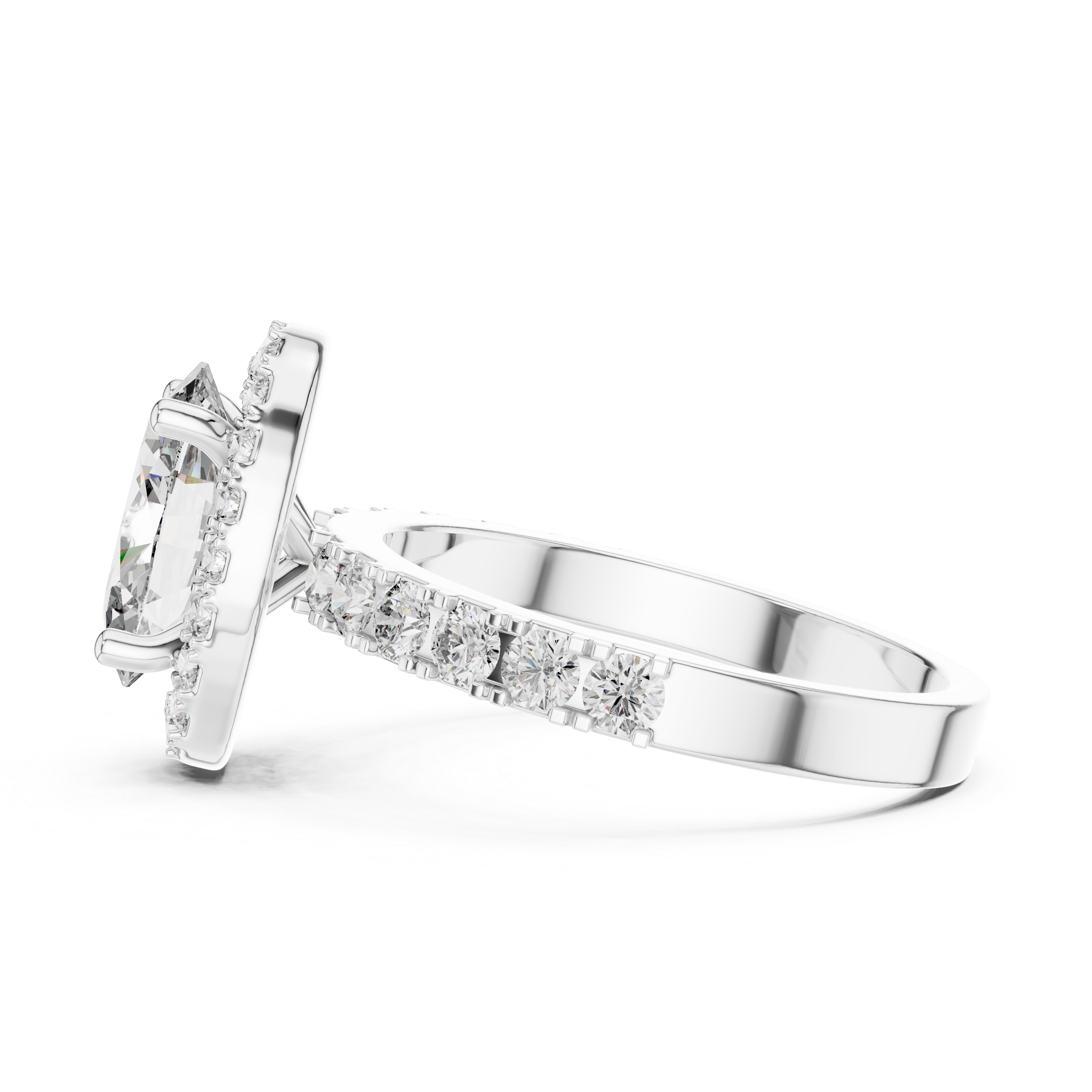 Stunning Infinity Eternity Band Lab Grown Diamond Ring