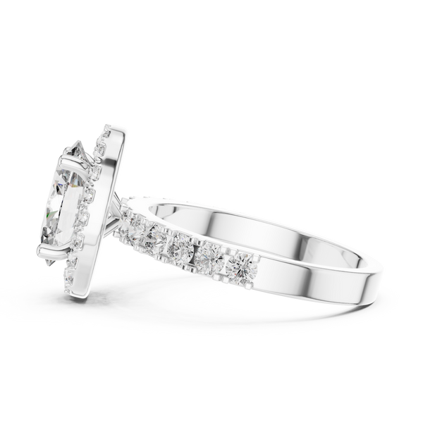 Stunning Infinity Eternity Band Lab Grown Diamond Ring