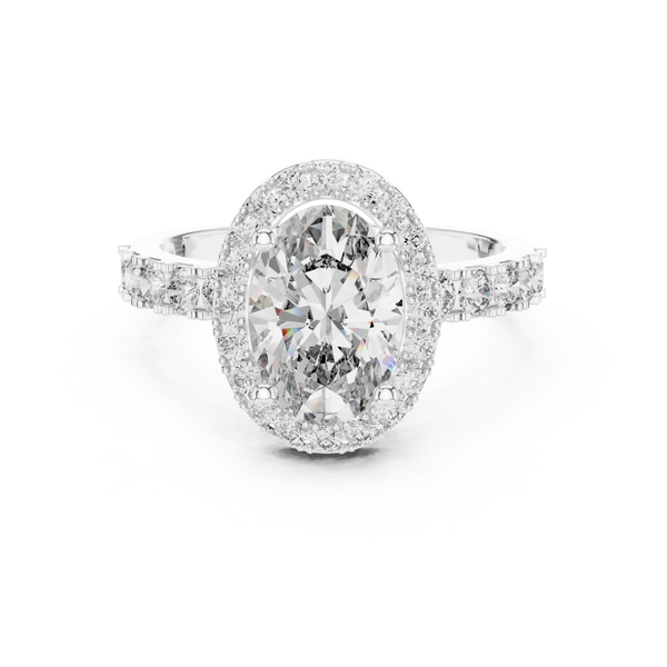 Stunning Infinity Eternity Band Lab Grown Diamond Ring