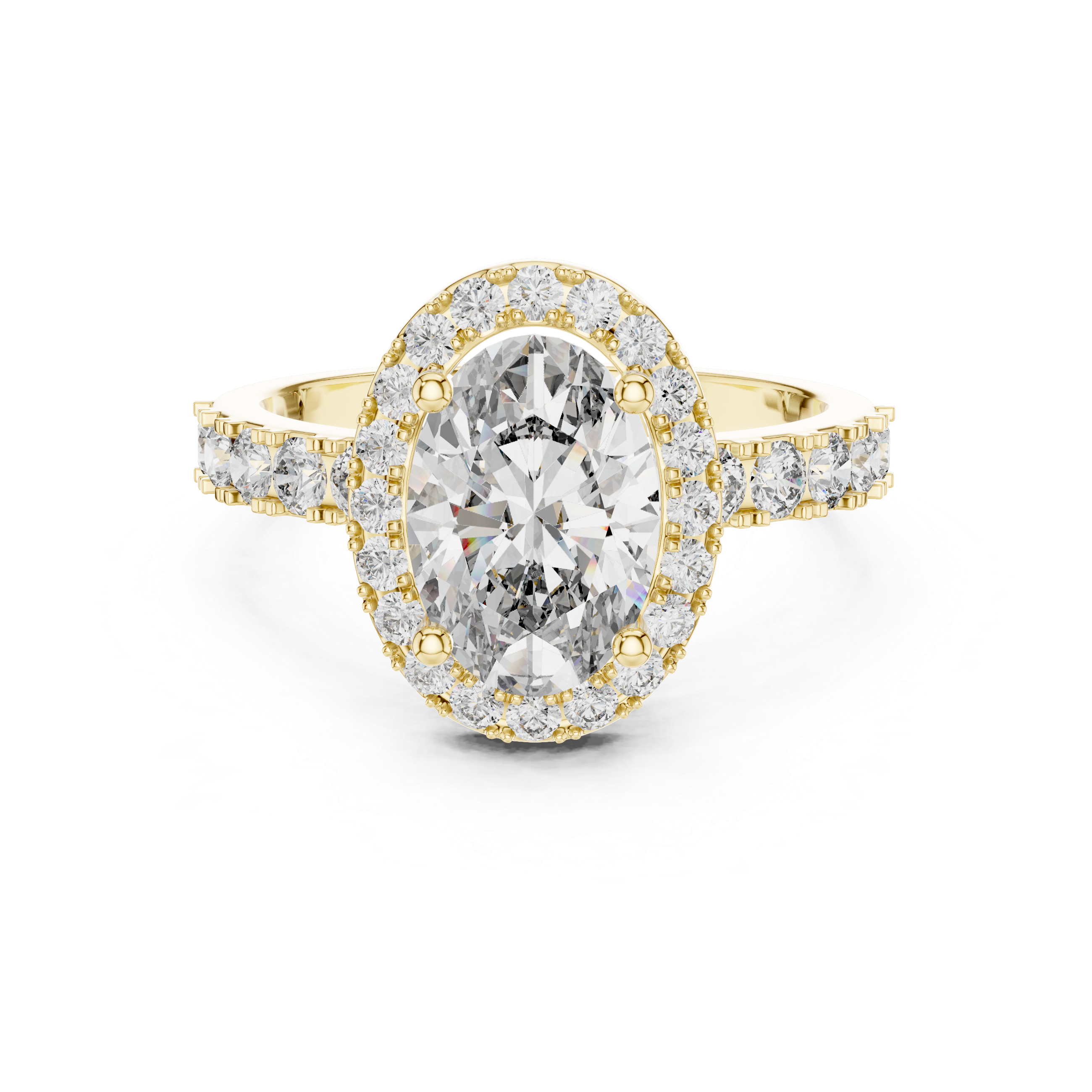 Stunning Infinity Eternity Band Lab Grown Diamond Ring