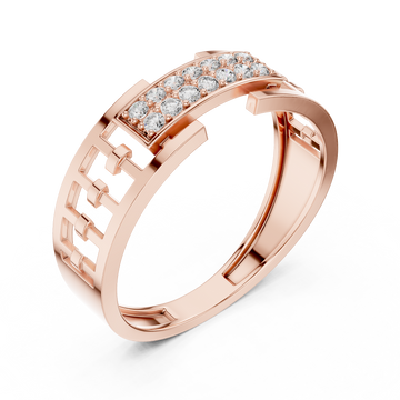 High-end Lab grown diamond ring band