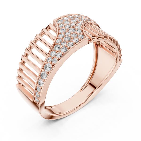 Polished Lab grown diamond ring style