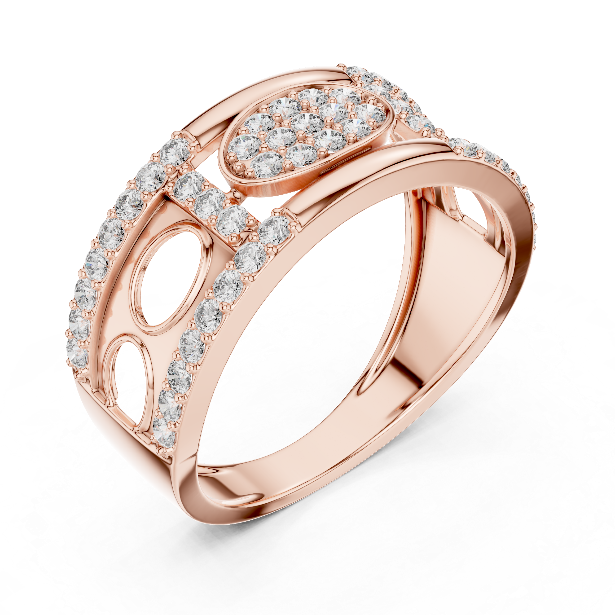 Elite Lab grown diamond ring piece