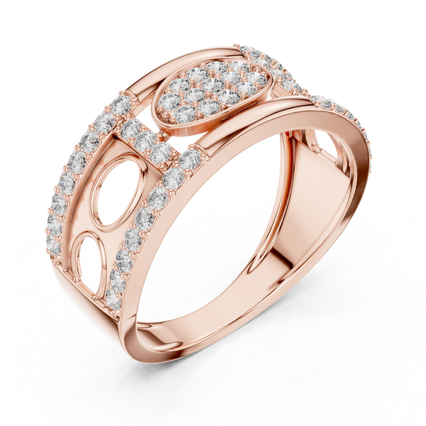 Elite Lab grown diamond ring piece