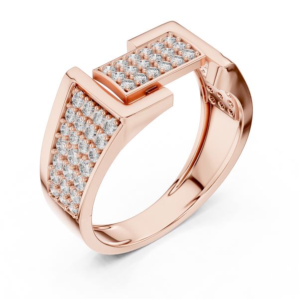 Dazzling Lab grown diamond ring piece