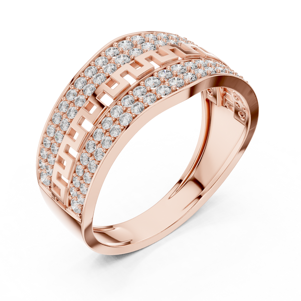 Enchanting Lab grown diamond ring design