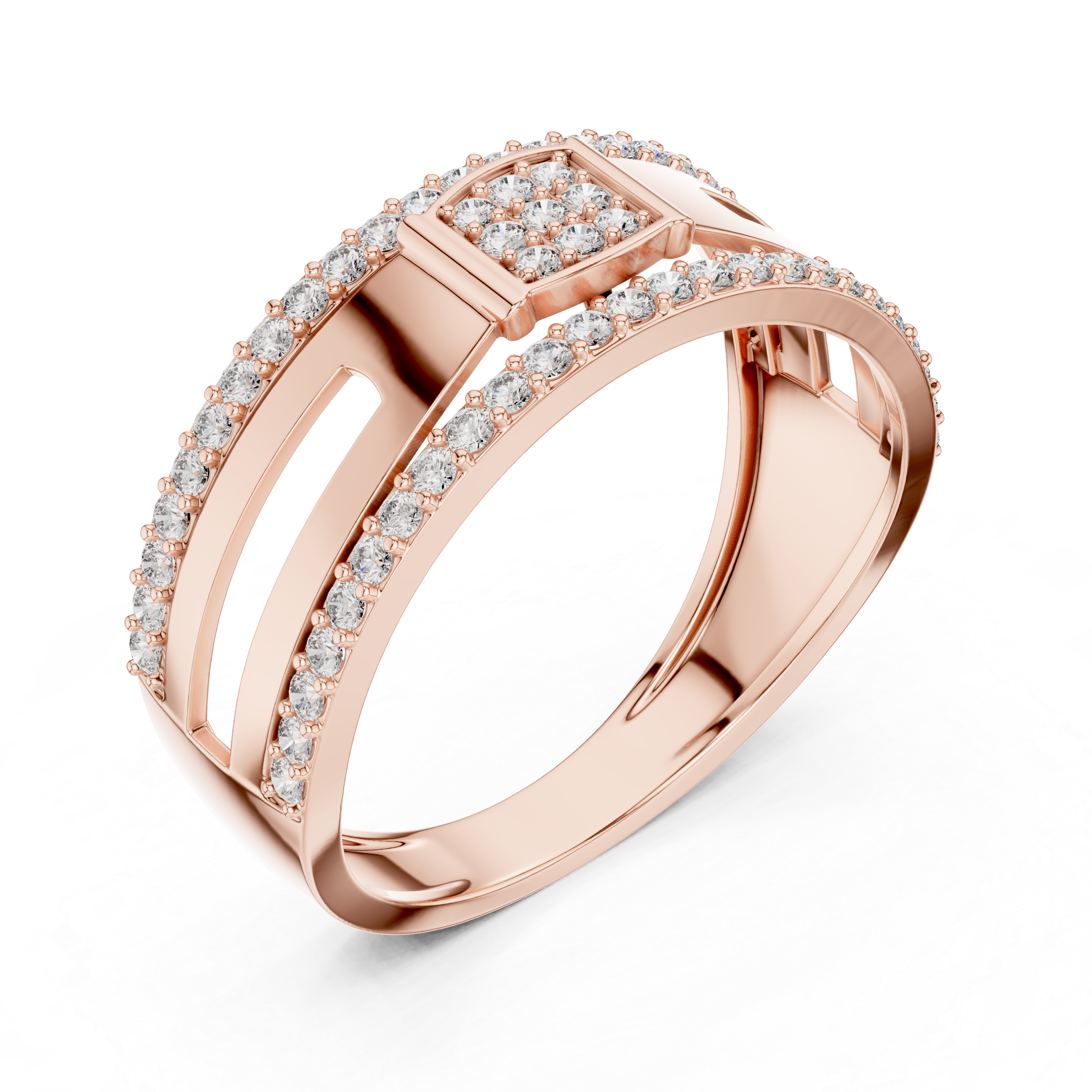 Bespoke Lab grown diamond ring piece