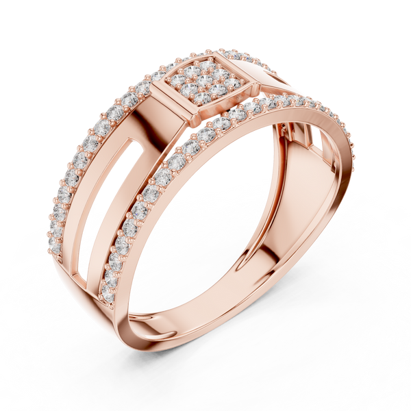 Bespoke Lab grown diamond ring piece