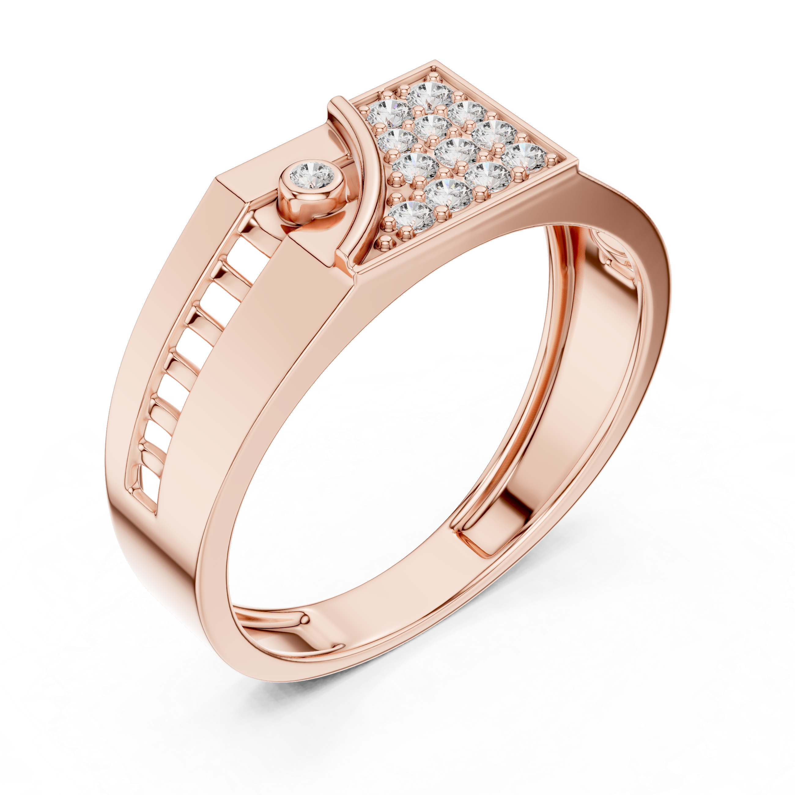 Unsurpassed Lab grown diamond ring piece