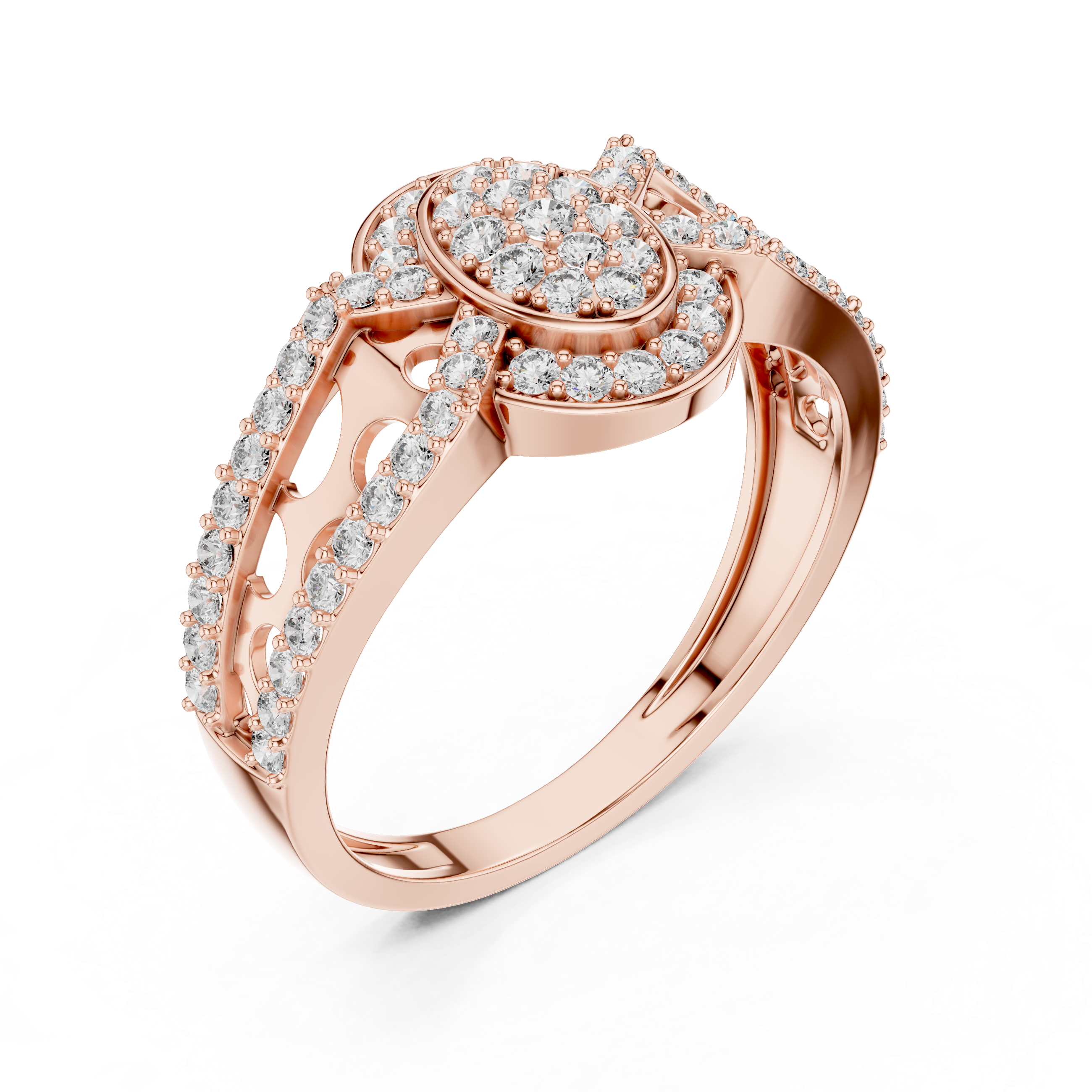 Brilliant Lab grown diamond ring design