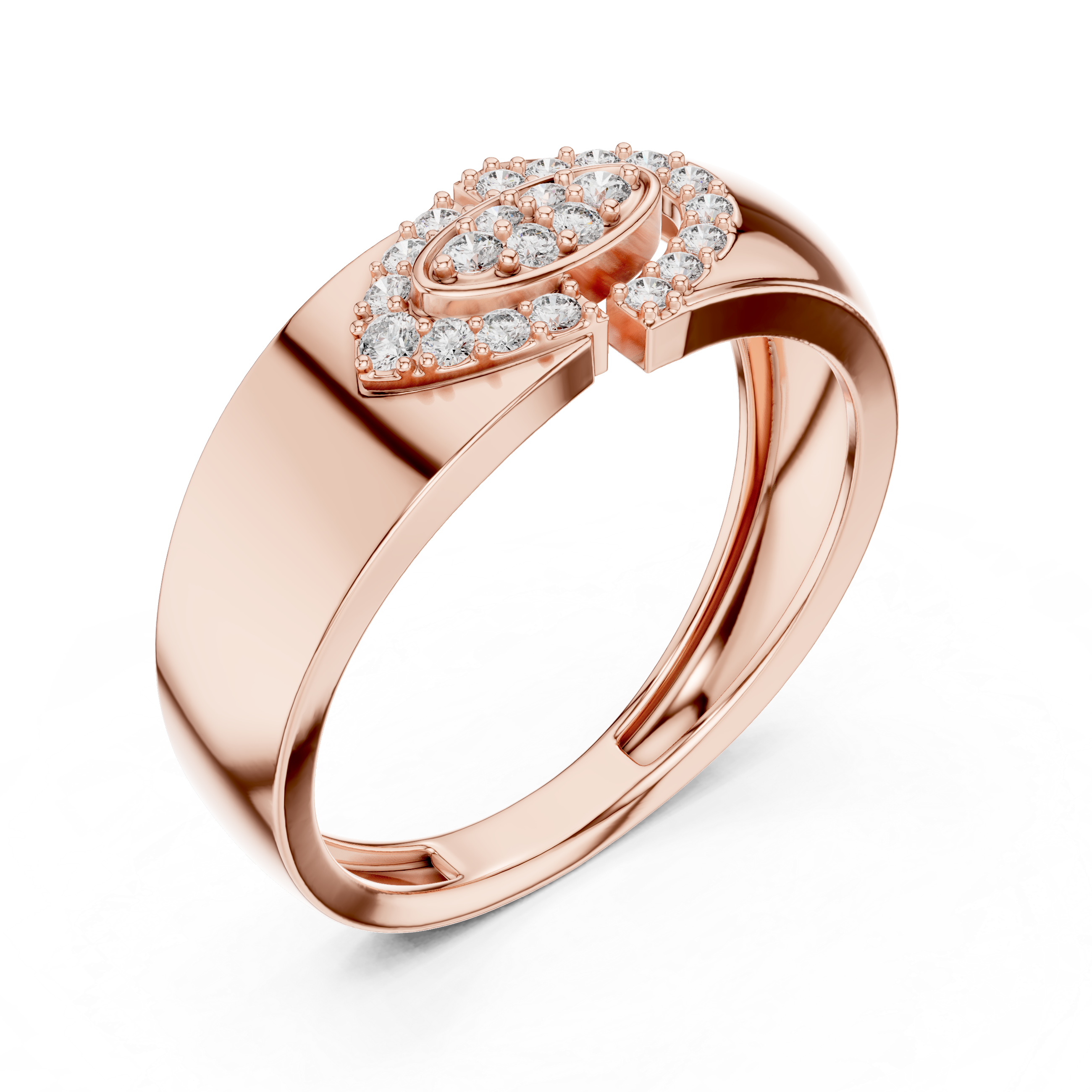 Subtle Lab grown diamond ring design