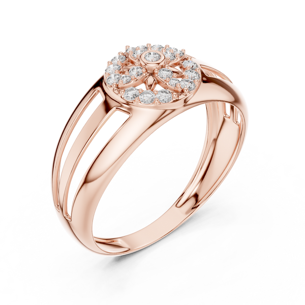 Ritzy Lab grown diamond ring band