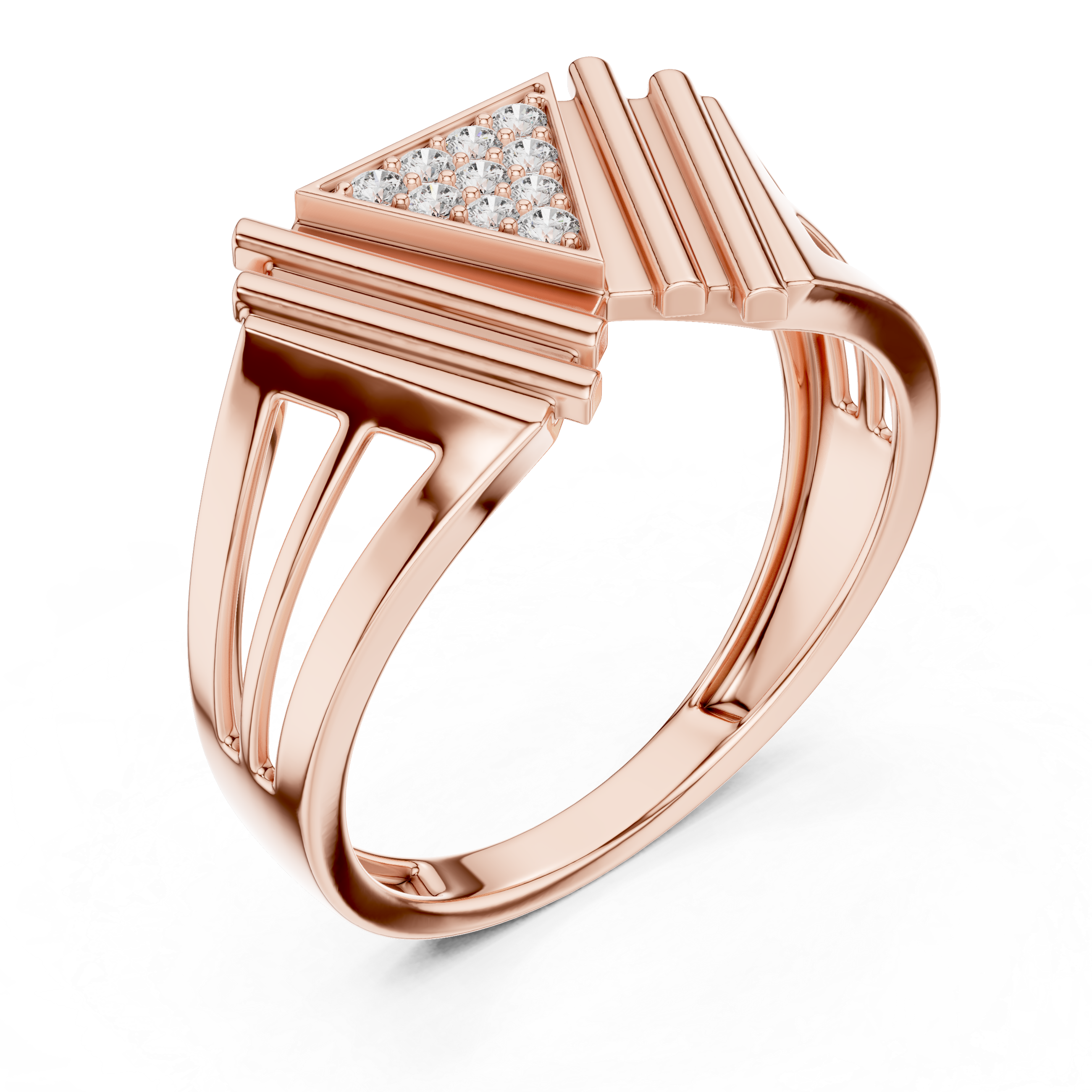 Sumptuous Lab grown diamond ring style