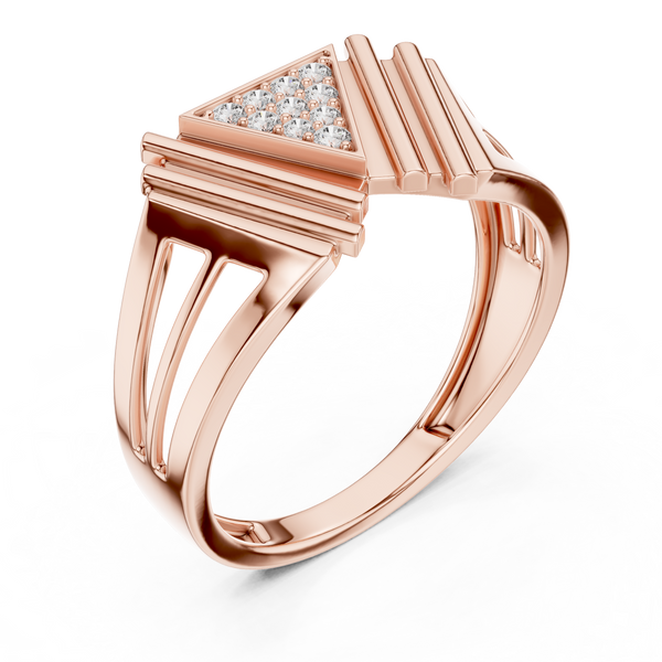 Sumptuous Lab grown diamond ring style