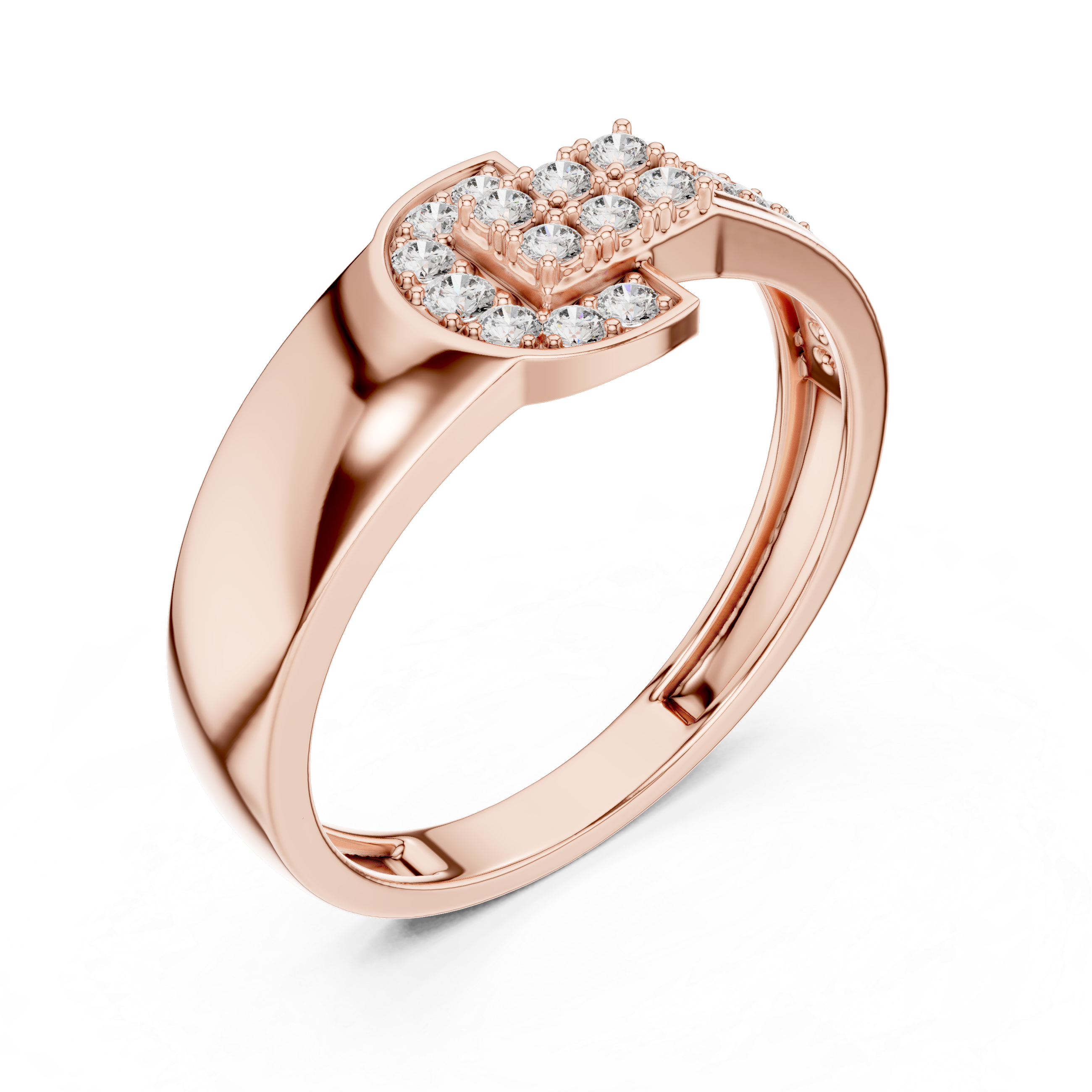 Marvelous Lab grown diamond ring jewelry