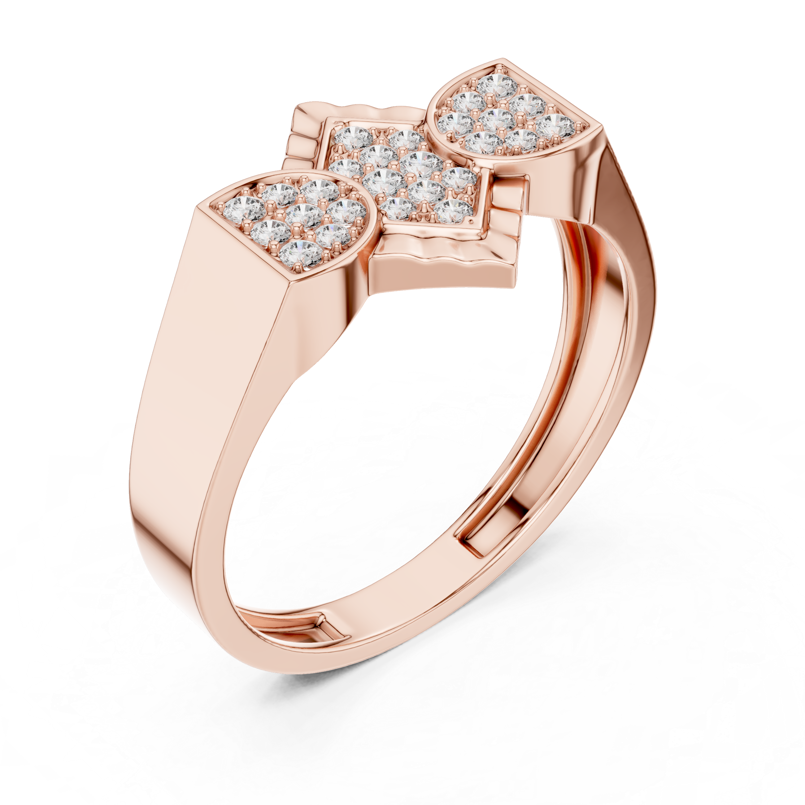 First-class Lab grown diamond ring style