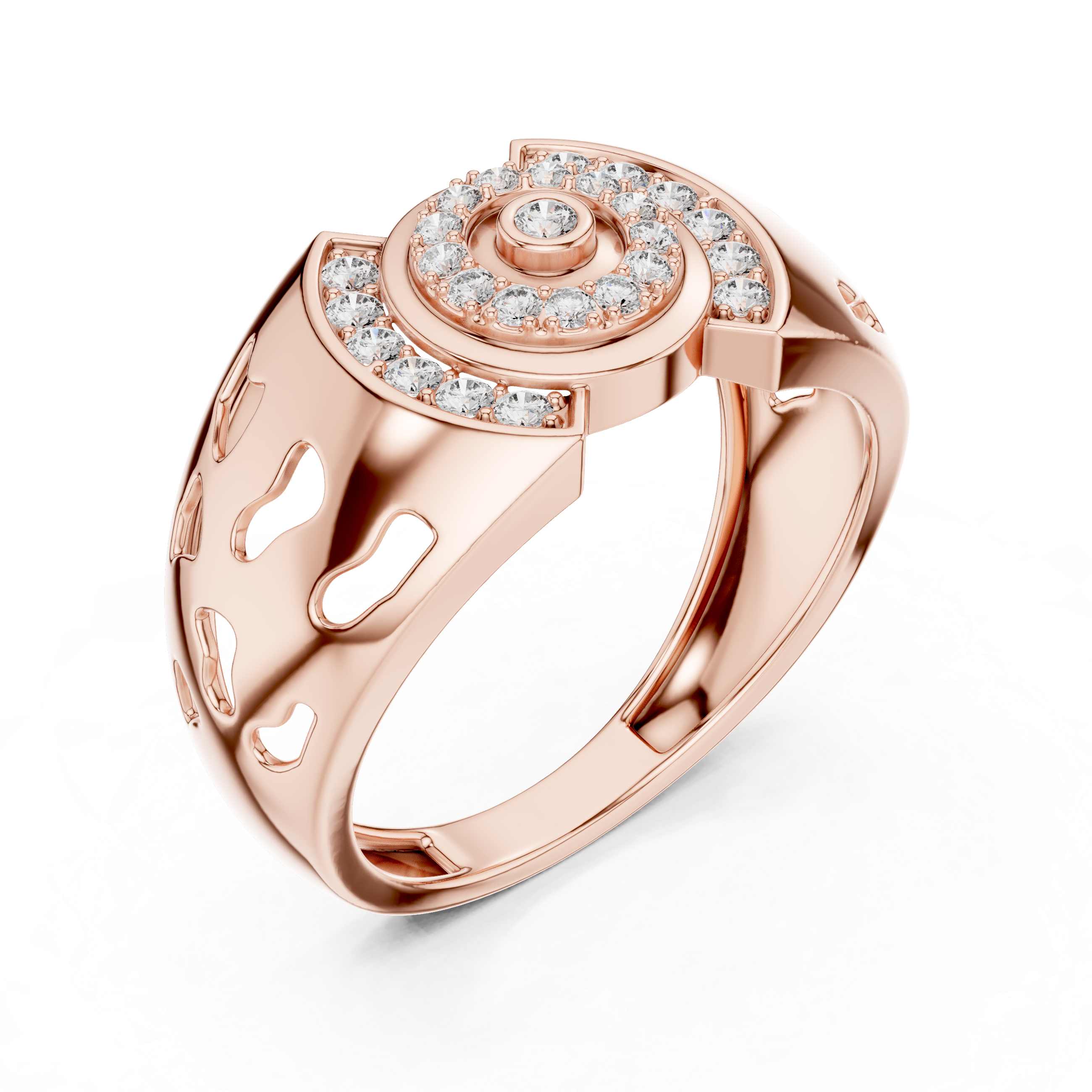 Elegant Lab grown diamond ring style