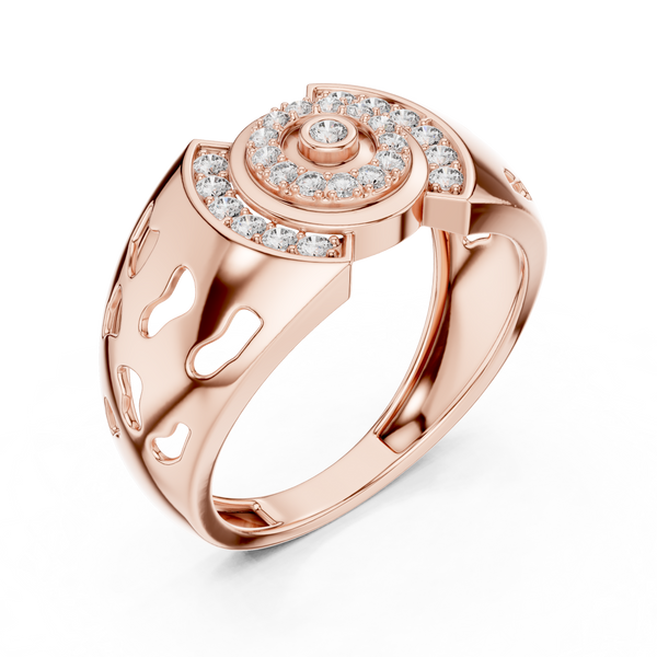 Elegant Lab grown diamond ring style