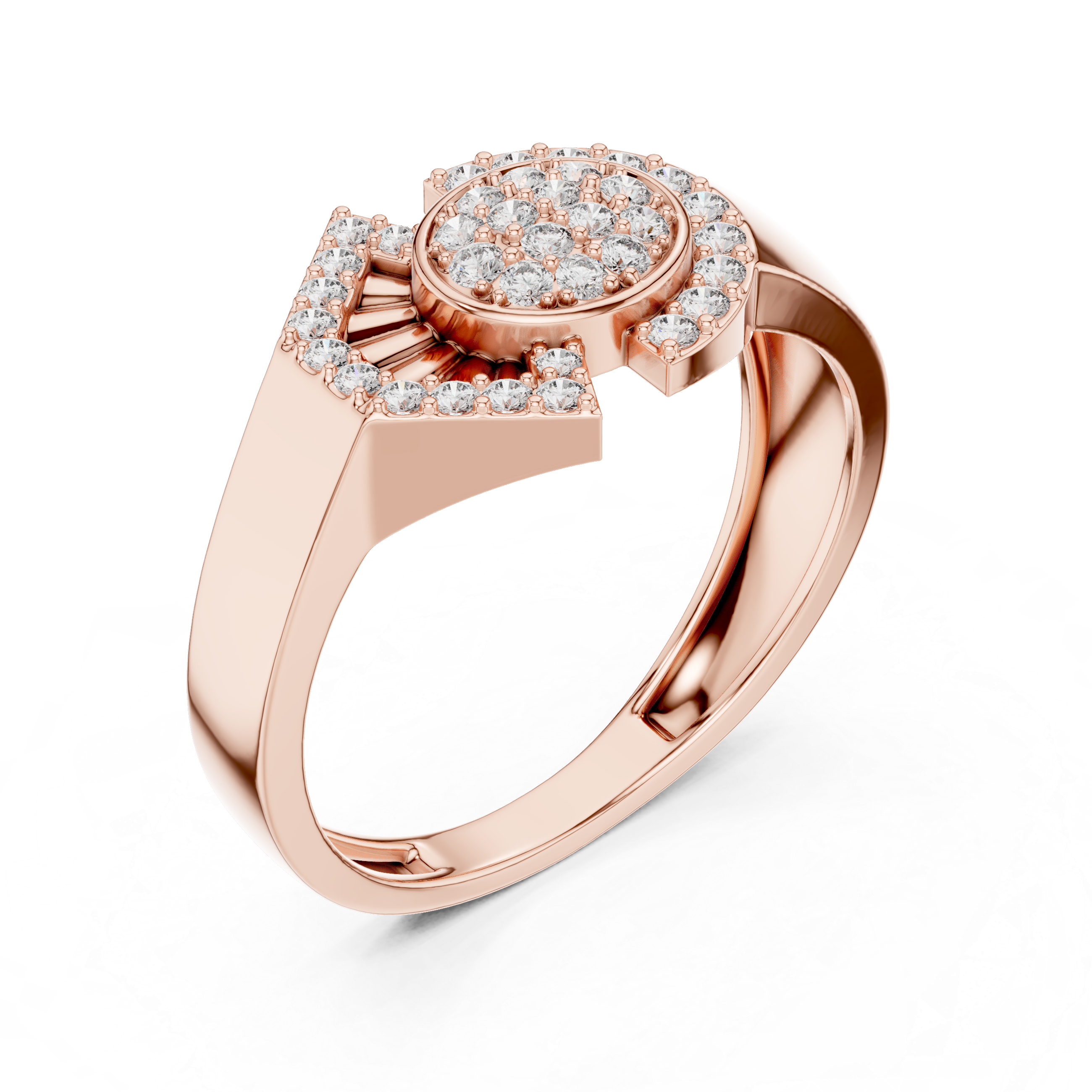 Mesmerizing Lab grown diamond ring piece