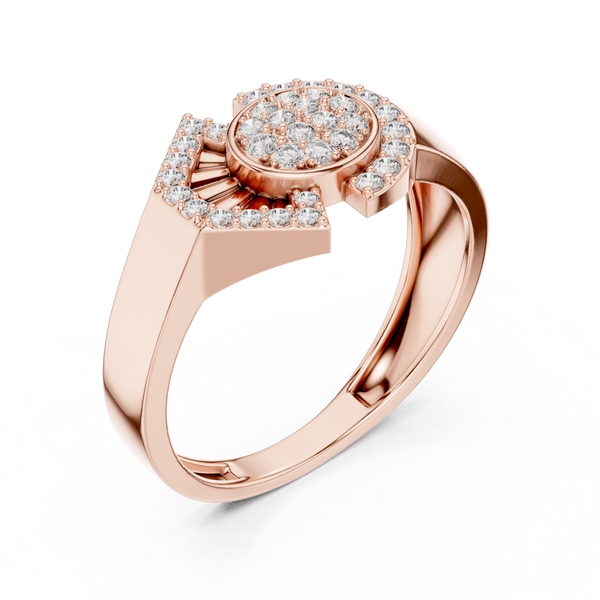 Mesmerizing Lab grown diamond ring piece